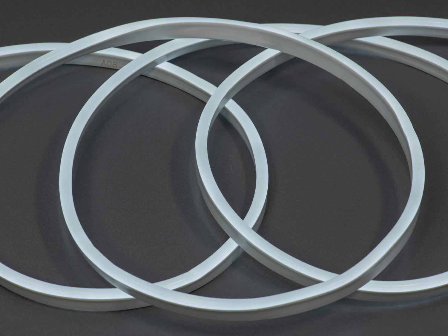 Світлодіодна стрічка NEON 220 В герметичний 7x15 мм Холодний білий (P220-NEON-CW-65-7) - фото 1 Світлодіодна стрічка NEON 220 В герметичний 7x15 мм Холодний білий (P220-NEON-CW-65-7) - фото 1