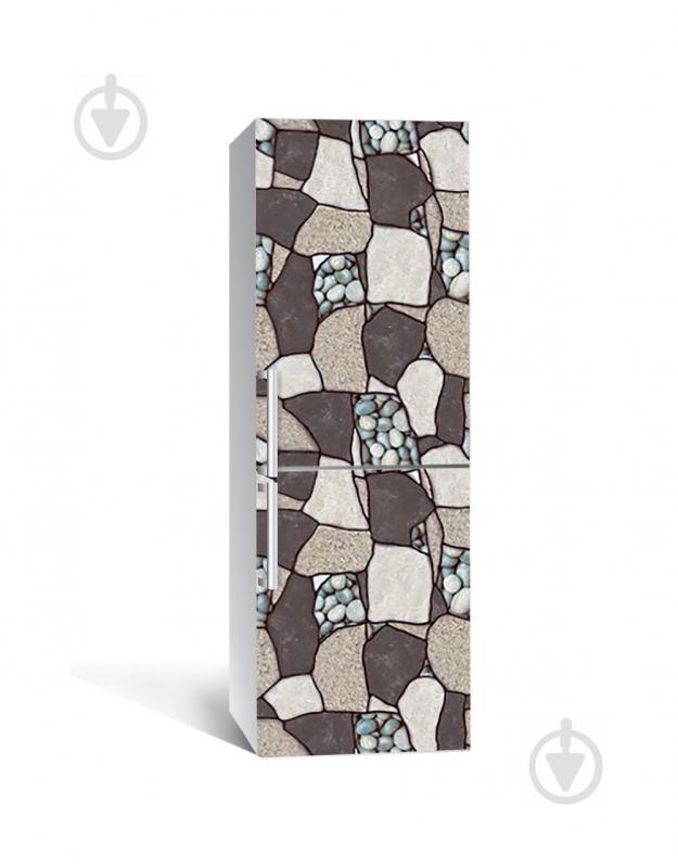 Наклейка на холодильник Zatarga «Песчаная мозаика» 650х2000 мм виниловая 3Д наклейка декор на кухню Наклейка на холодильник Zatarga «Песчаная мозаика» 650х2000 мм виниловая 3Д наклейка декор на кухню