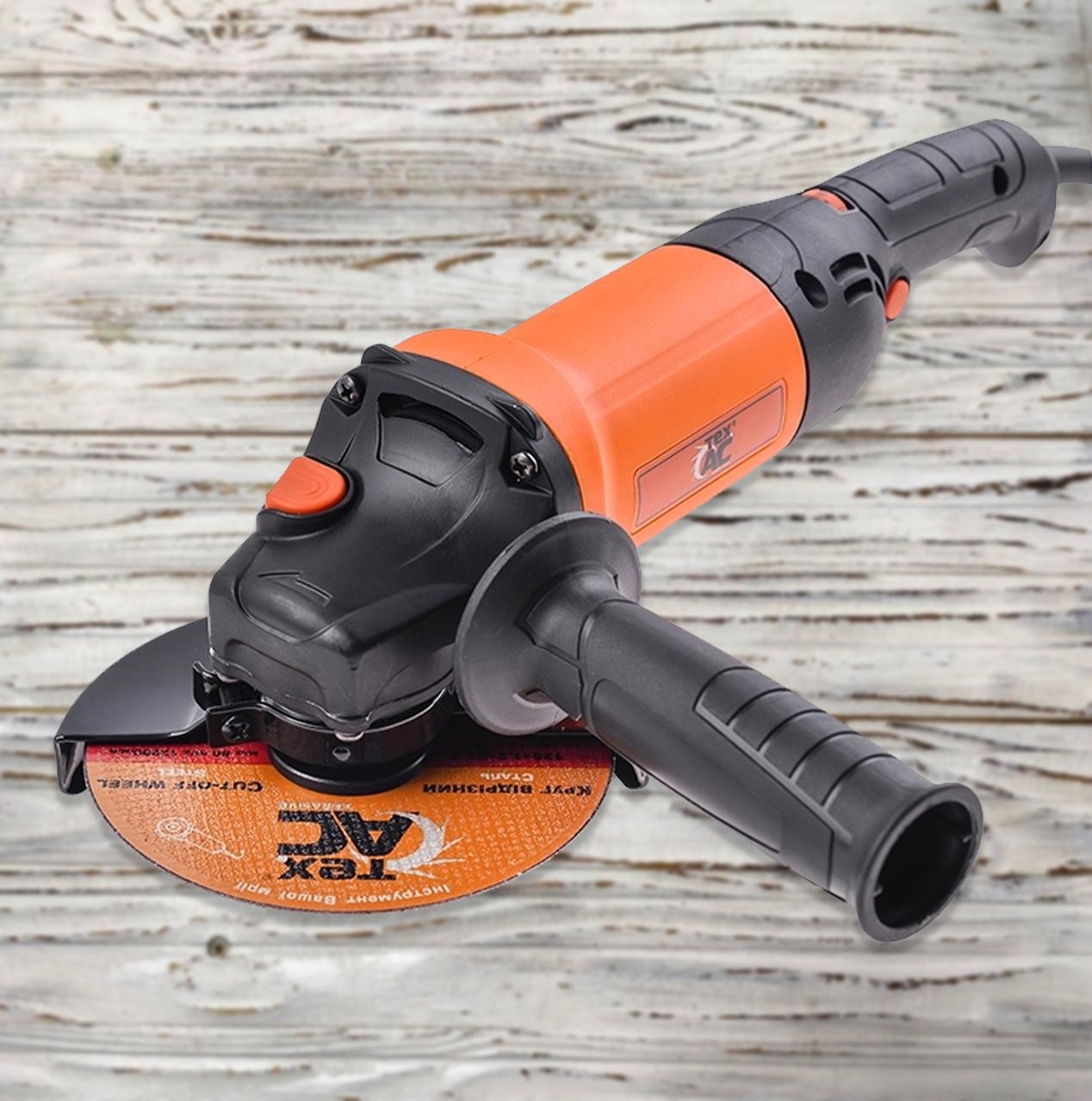 Угловая шлифовальная машина Tex.AC ТА-01-425 + 5 дисков