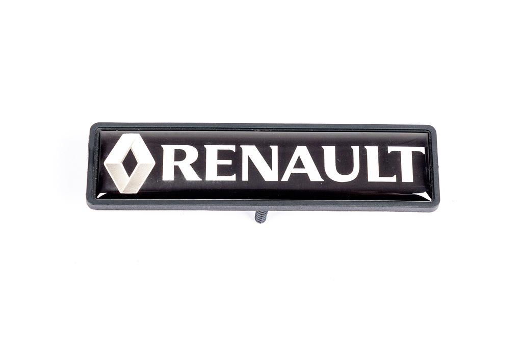Шильдик для ковриков Digital Designs для Renault abs-пластик Черный