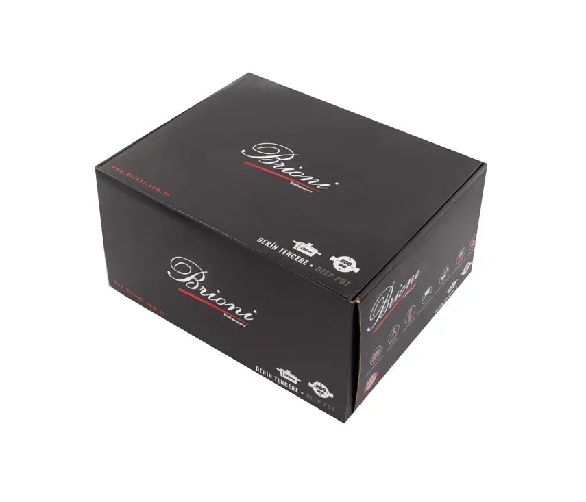 Каструля антипригарна Brioni Royal Stone Sandstone Gold 20 см 3 л - фото 2 Каструля антипригарна Brioni Royal Stone Sandstone Gold 20 см 3 л - фото 2