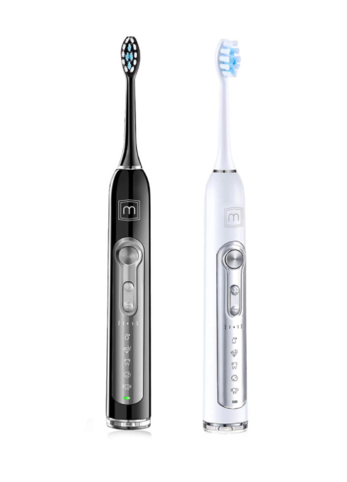 Комплект для двох ультразвукова зубна щітка MEDICA+ Probrush 9.0 Black/White