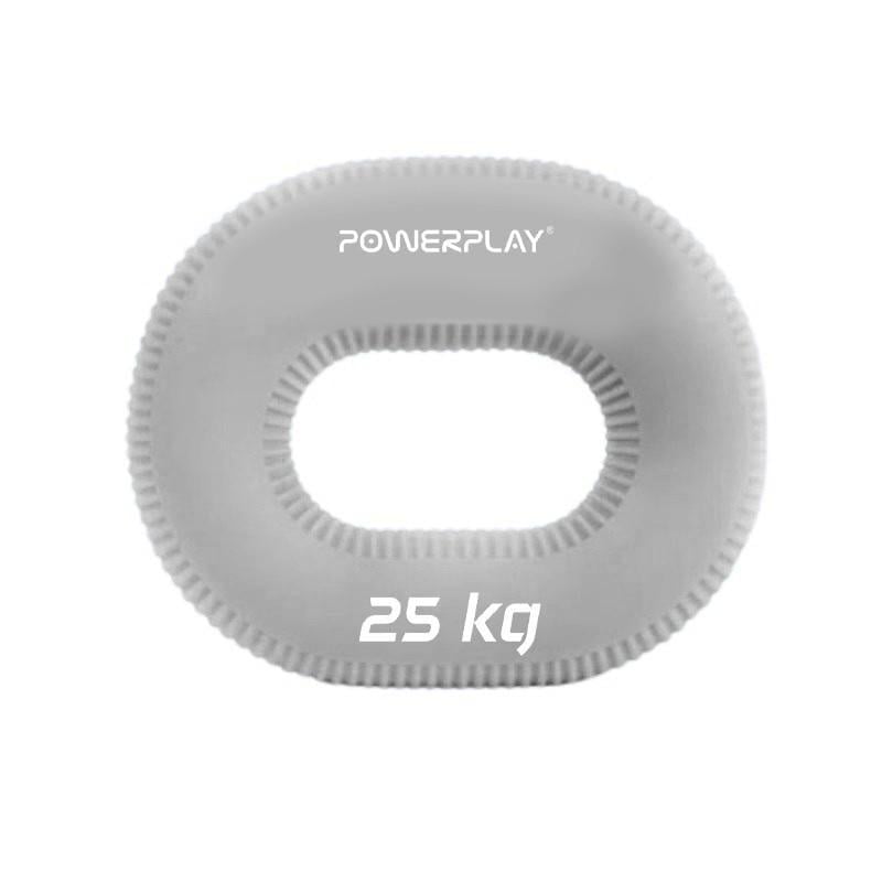 Эспандер кистевой силиконовый PowerPlay PP-4336 Hand Grip Large 25 кг Серый (3019812119) Эспандер кистевой силиконовый PowerPlay PP-4336 Hand Grip Large 25 кг Серый (3019812119)