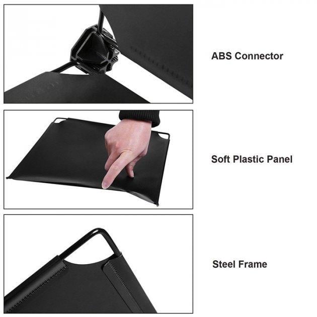 Шафа складана на 1 комірку пластикова 110х110х35 см до 10 кг (2574795526) - фото 5