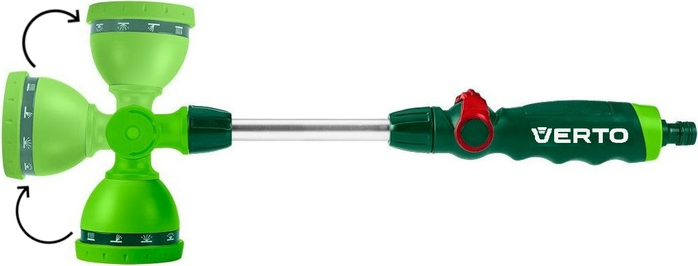 Ороситель ручной Verto 10 функций (15G681) - фото 5 Ороситель ручной Verto 10 функций (15G681) - фото 5