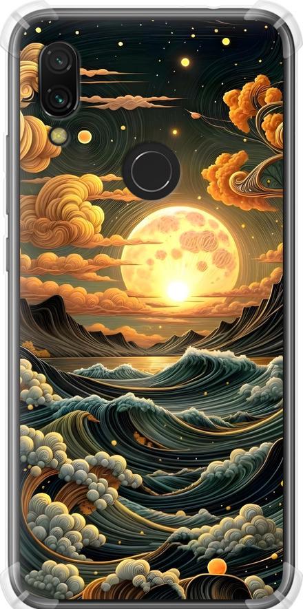 Чехол на Xiaomi Redmi 7 Арт волны (6332sp-1669-42517) Чехол на Xiaomi Redmi 7 Арт волны (6332sp-1669-42517)