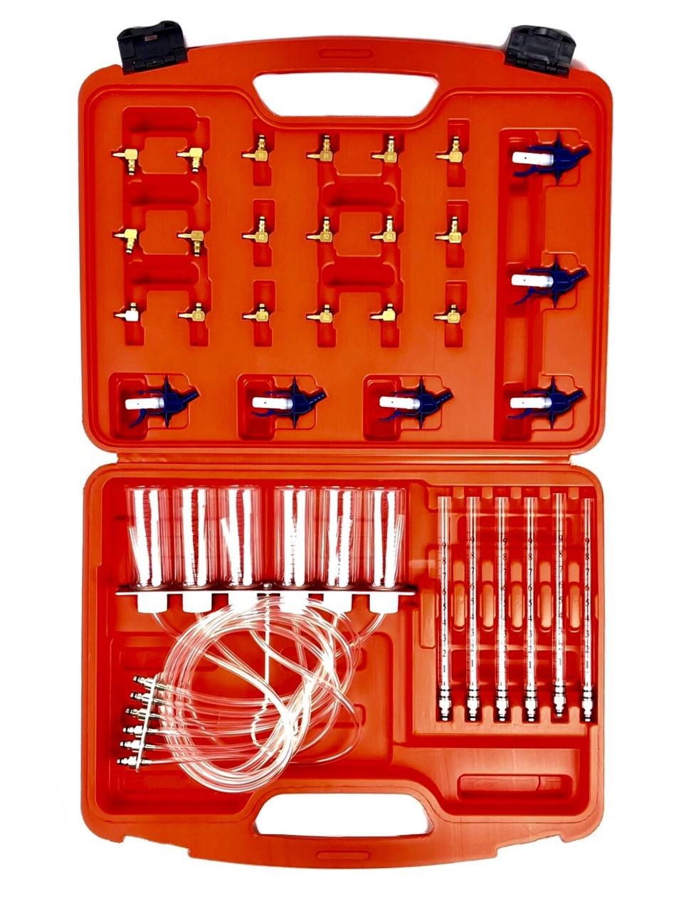 Тестер герметичності дизельних форсунок Common Rail з адаптерами LEX LXOPT86260 (10850)