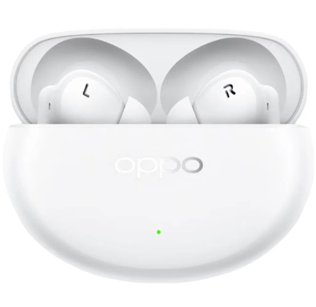 Навушники бездротові OPPO Enco Air4 Pro Moonlight White (ETEA1) - фото 3