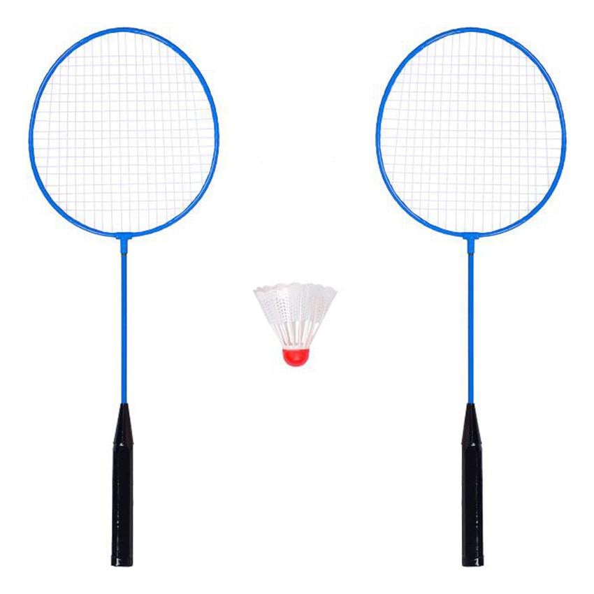Детский набор для игры в бадминтон ракетки 60 см Синий/Черный (2584504283)