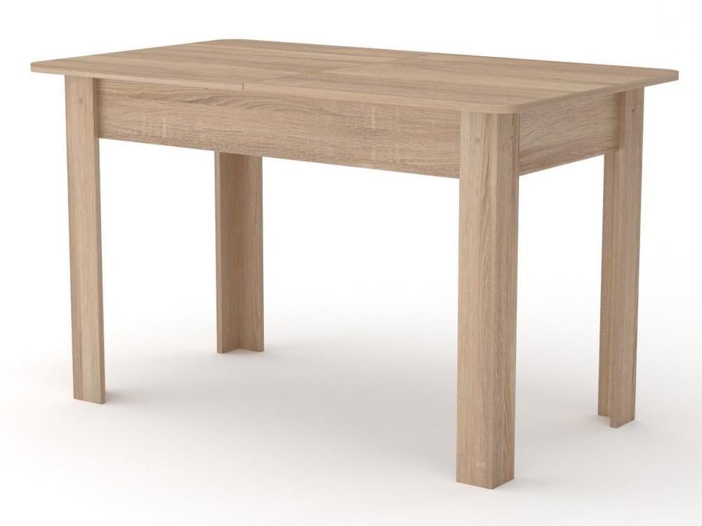 Стол кухонный раскладной Компанит КС-5 Дуб сонома (113911) - фото 1 Стол кухонный раскладной Компанит КС-5 Дуб сонома (113911) - фото 1