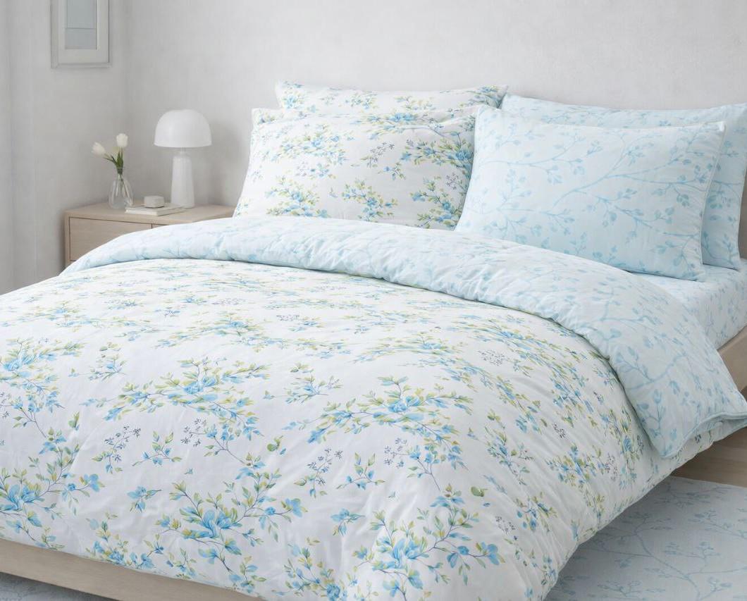 Комплект постельного белья детский PaniPava Aqua Branches бязь 110х140 см (82171196)