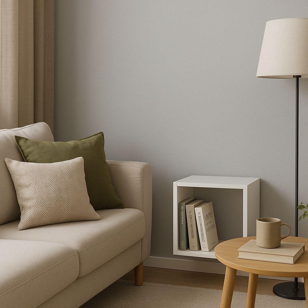 Стелаж настінно-статевий MEBLIBUD KUB модульний 1 секція Білий (27193/01) - фото 2 Стелаж настінно-статевий MEBLIBUD KUB модульний 1 секція Білий (27193/01) - фото 2