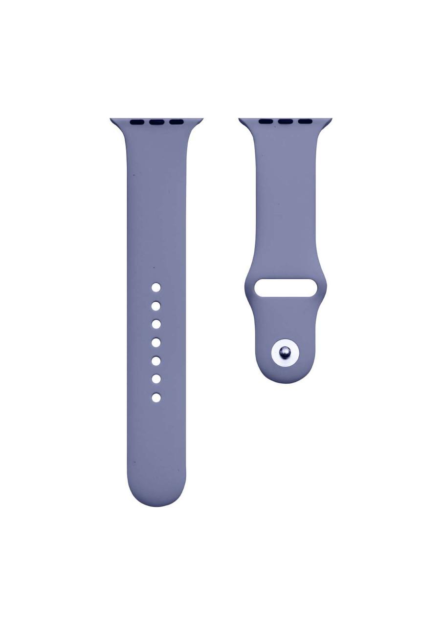 Ремешок силиконовый Sport Band для Apple Watch 38/40/41 мм Lavender Grey (212-00686) - фото 3