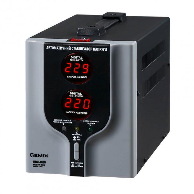 Стабілізатор напруги Gemix RDX-1000 (278401)