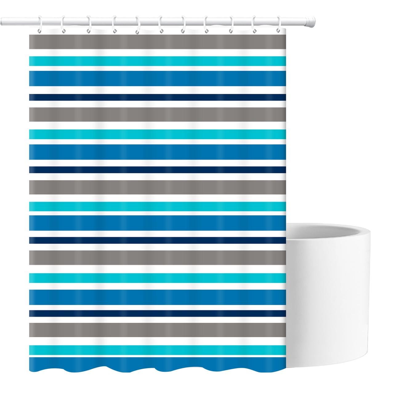 Шторка для ванной комнаты Bathlux водонепроницаемая с кольцами 180x180 см (1858162092) - фото 3 Шторка для ванной комнаты Bathlux водонепроницаемая с кольцами 180x180 см (1858162092) - фото 3