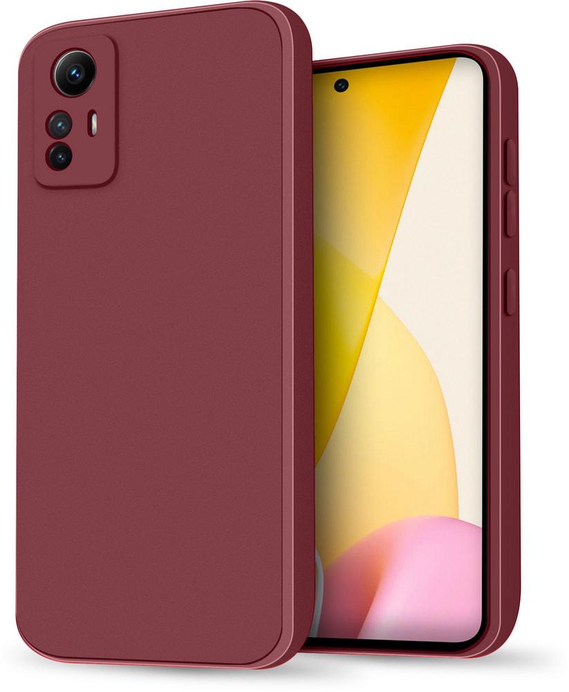 Силиконовый чехол HardCorner Xiaomi 12 Lite (с микрофиброй) Wine (34825-42)