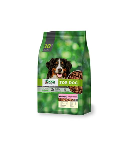 Корм Pandalus Borealis для дорослих собак середніх і великих порід з креветкою 10 кг (254156) - фото 1