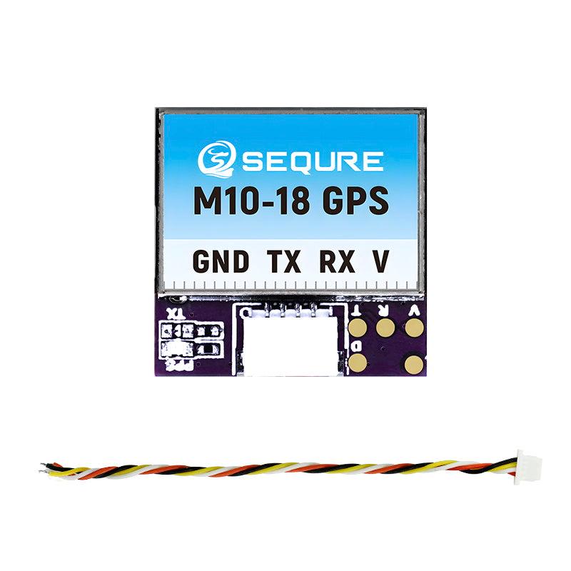 Модуль GPS для дрона SEQURE M10-18 GNSS без компаса 18х18х8 мм 7,2 г (00-00028804)