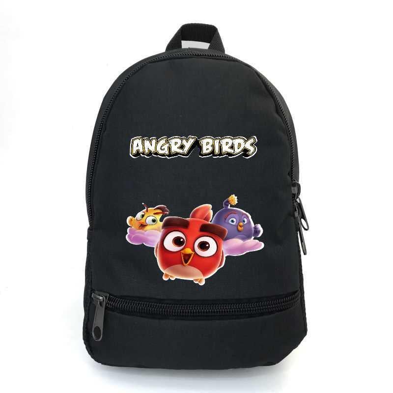 Школьный рюкзак подростковый Cappuccino Toys с принтом Angry Birds ANG-0010 12,5 л Черный (2133990334)