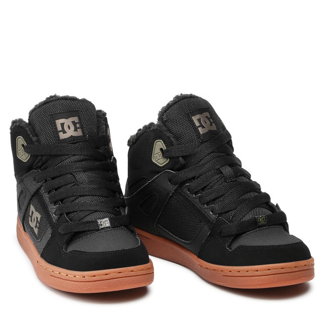 Кросівки DC Shoes Kids Pure High Top Wnt р. 39/7/25,3 см Чорний - фото 4