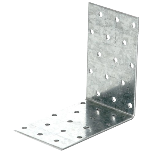 Угольник монтажный равносторонний металлический Apro L-образный 100х100х60х2 мм 5 шт. Серый (32163771)