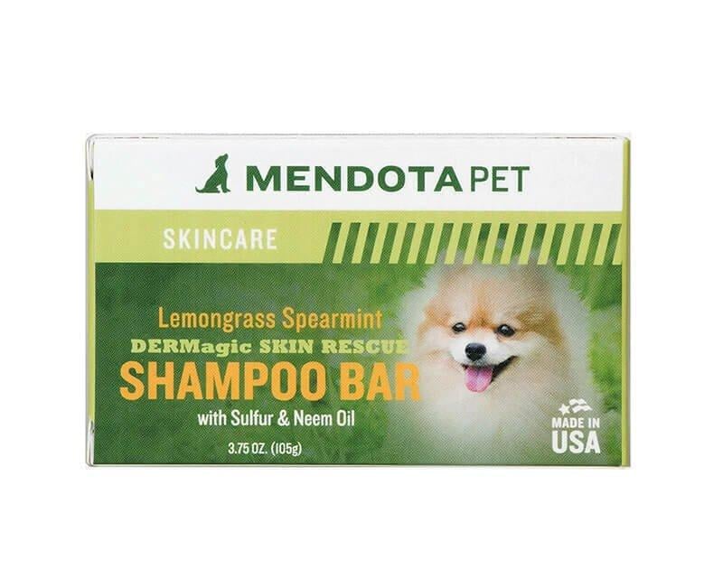 Шампунь для собак DERMagic Skin Rescue Shampoo Bar Lemongrass Spearmint с лемонграссом и мятой в брикете 105 г (27558135)