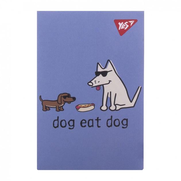 Блокнот YES Собаче життя А7/48 кл (152104)