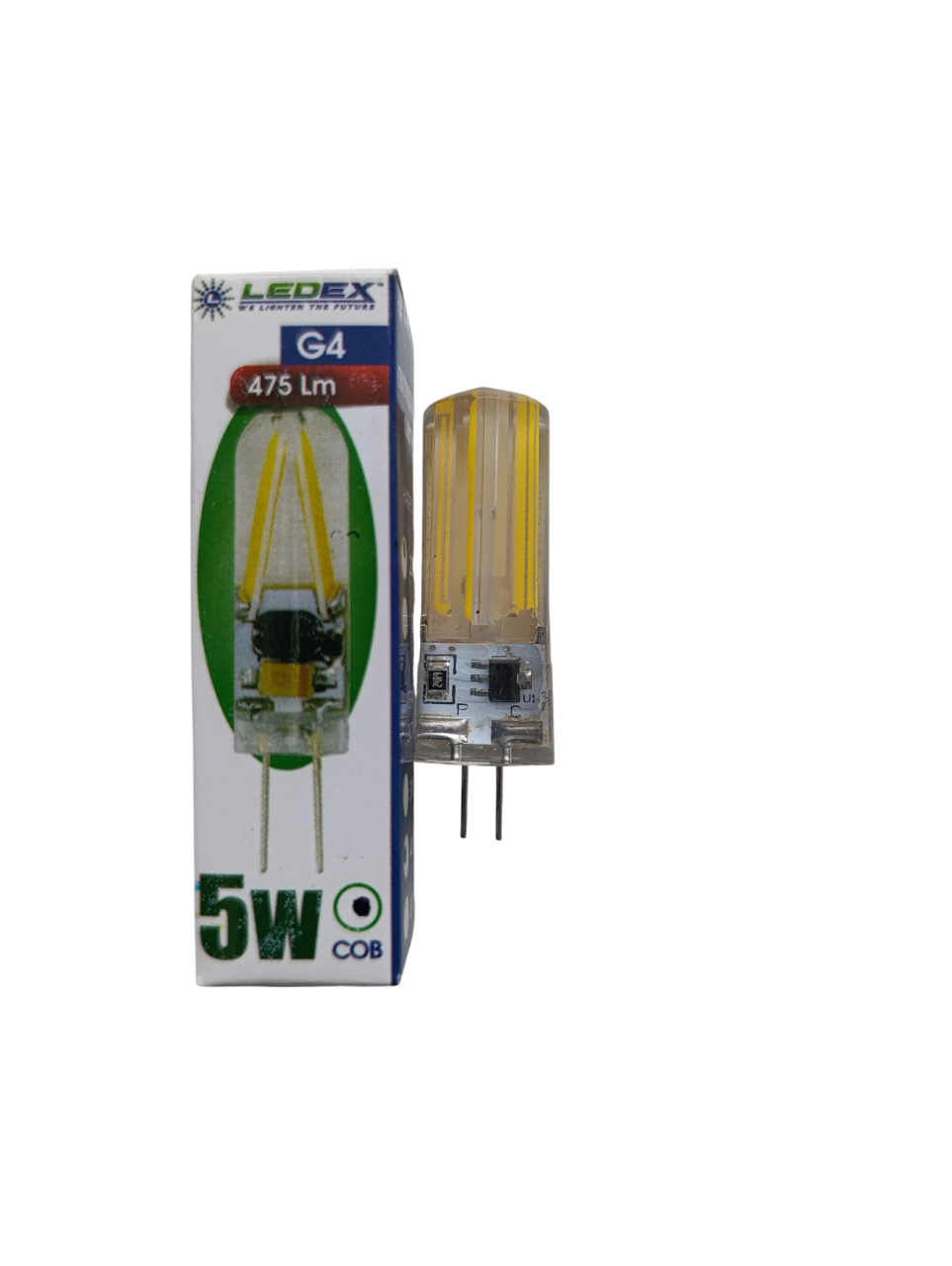 Світлодіодна лампа капсульна Ledex 5W G4 220V 4000K з димеруванням (101592)