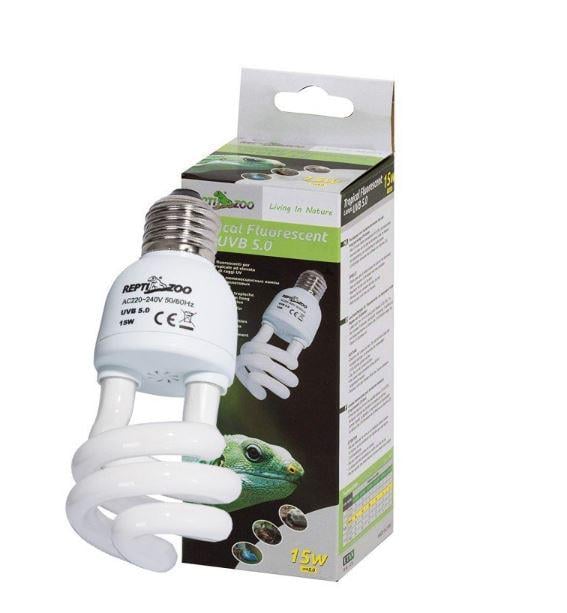 Лампа люмінесцентна Repti-Zoo Tropical Lamp 5.0 UVB 15W (CT5015) - фото 1 Лампа люмінесцентна Repti-Zoo Tropical Lamp 5.0 UVB 15W (CT5015) - фото 1