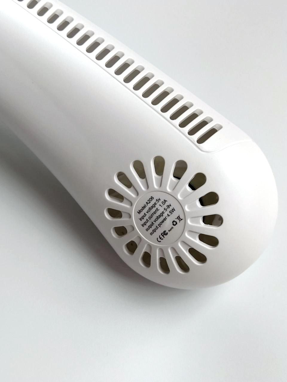 Вентилятор на шею портативный Cat-neck Fan гибкий с аккумулятором (8274942) - фото 5 Вентилятор на шею портативный Cat-neck Fan гибкий с аккумулятором (8274942) - фото 5