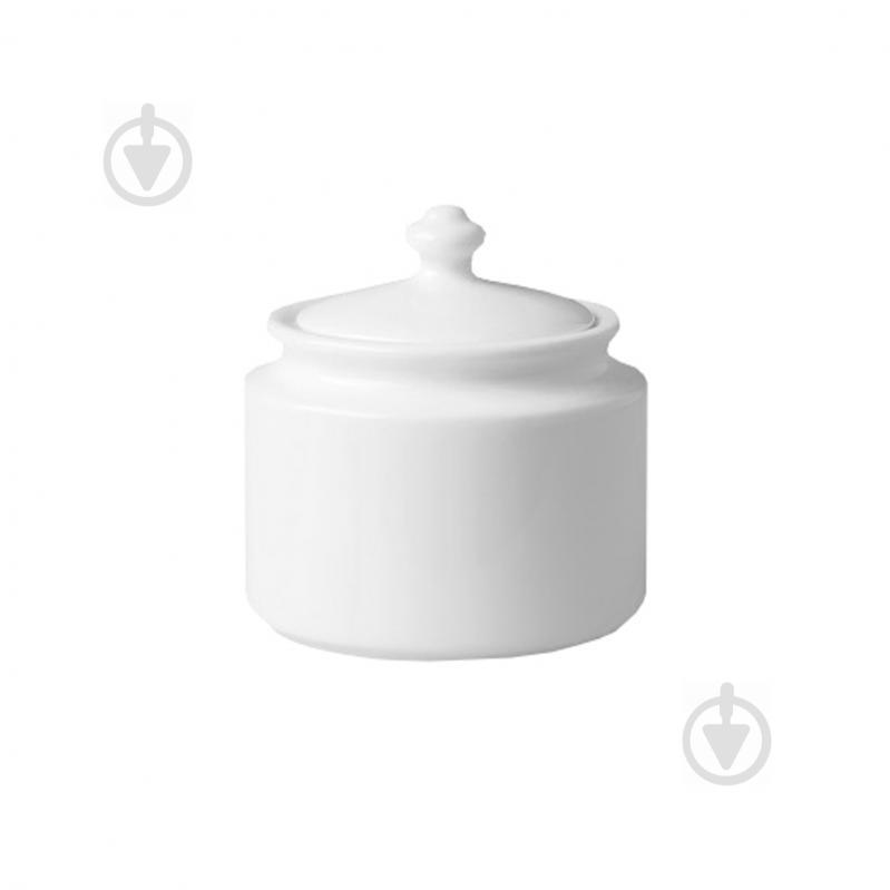 Сахарница RAK Porcelain с крышкой Banquet 270 мл Белый (94093)