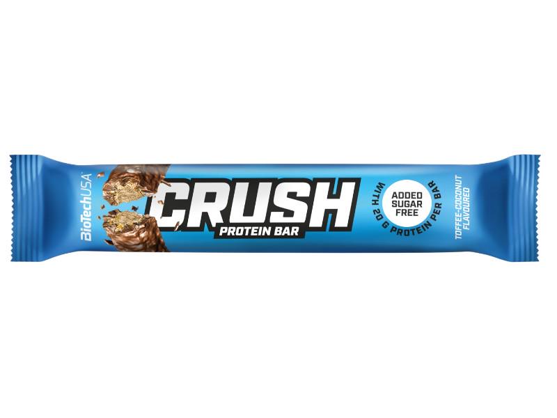 Батончик BioTeсh Crush Protein Bar тоффи/кокос 64 г