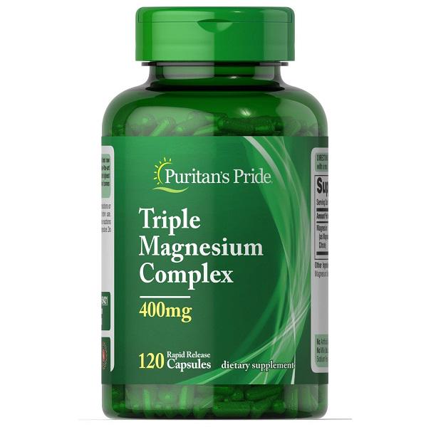 Магний Puritan's Pride Triple Magnesium Complex 400 мг 120 капс. (000020764)