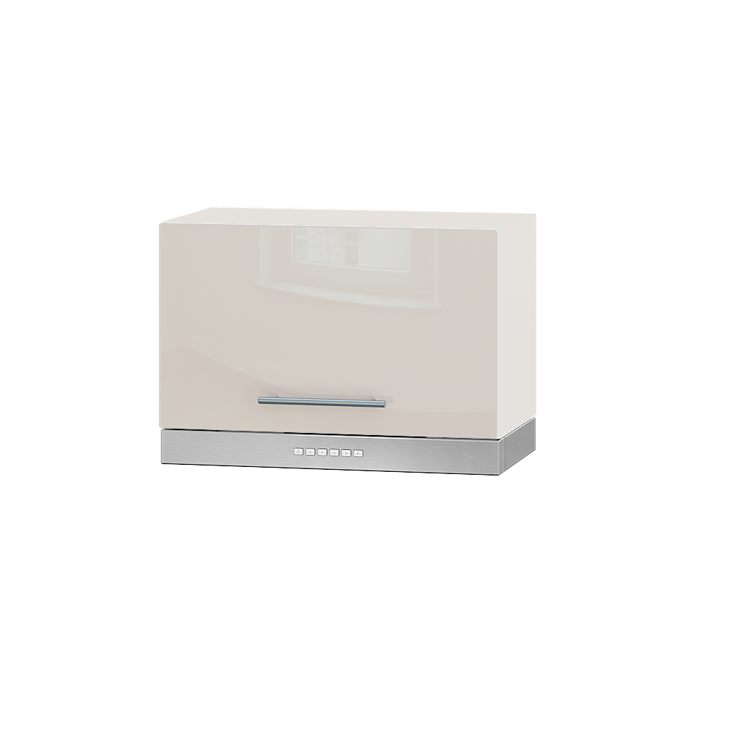 Шкаф верхний Эверест Акрил модуль для вытяжки Верх В15-600 60х30х36 см Бьянко глянец/Белый (02062)