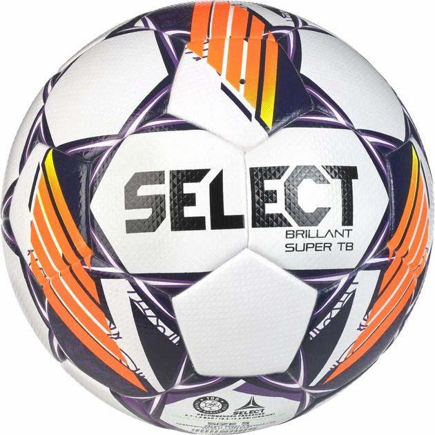 Мяч футбольный Select Brillant Super FIFA TB v24 р. 5 Белый/Фиолетовый (361598-009 5)