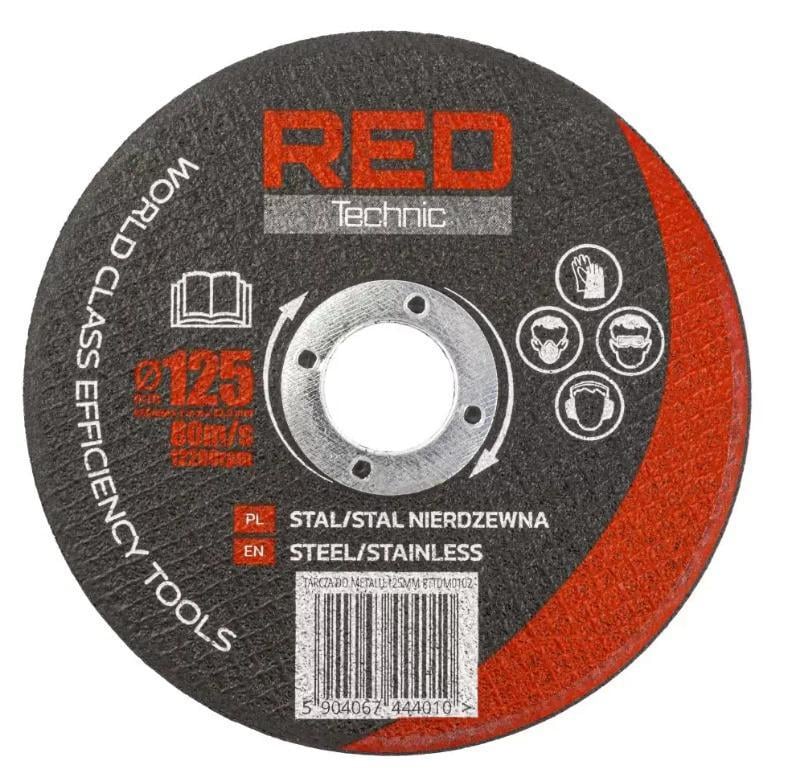 Диск відрізний Red Technic RTTDM0102 2508099012 125 мм (2508099012) Диск відрізний Red Technic RTTDM0102 2508099012 125 мм (2508099012)