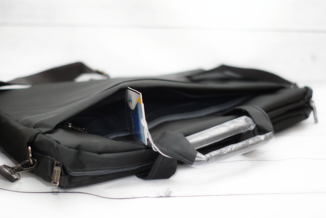 Сумка-портфель для ноутбука до 17" та документів Чорний (IBN004B) - фото 5 Сумка-портфель для ноутбука до 17" та документів Чорний (IBN004B) - фото 5