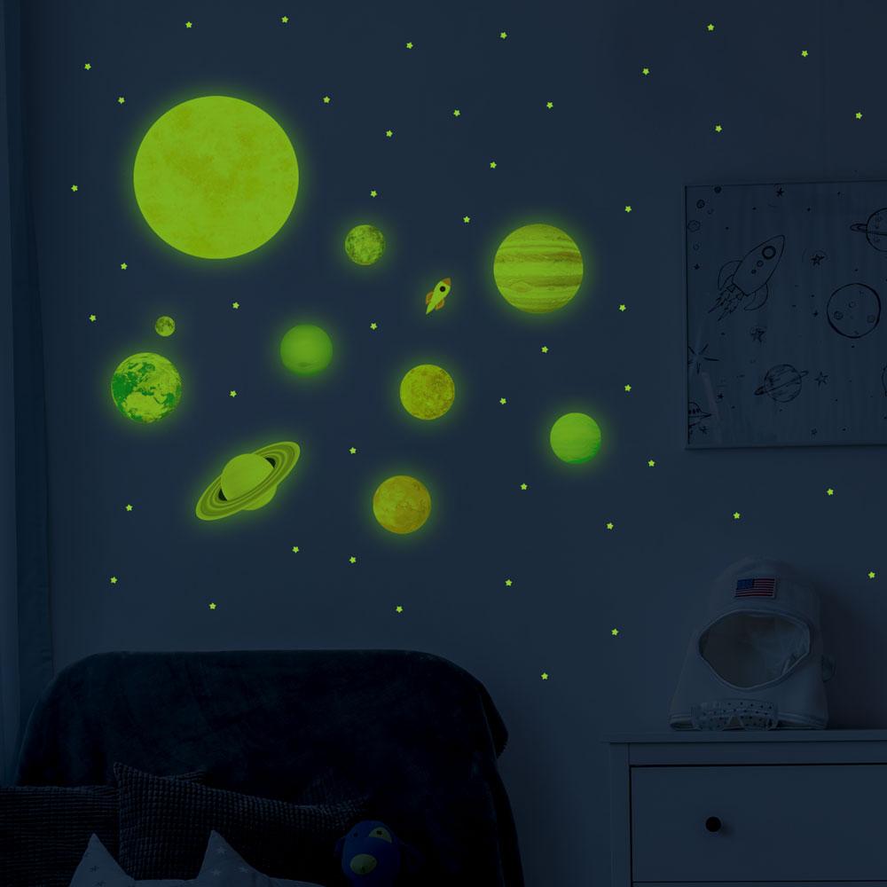 Набір інтер'єрних наклейок "Парад планет" (1808818) - фото 4 Набір інтер'єрних наклейок "Парад планет" (1808818) - фото 4