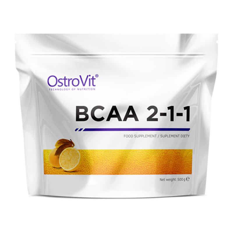 Аминокислоты OstroVit BCAA 2-1-1 500 г Лимон (08366-01)