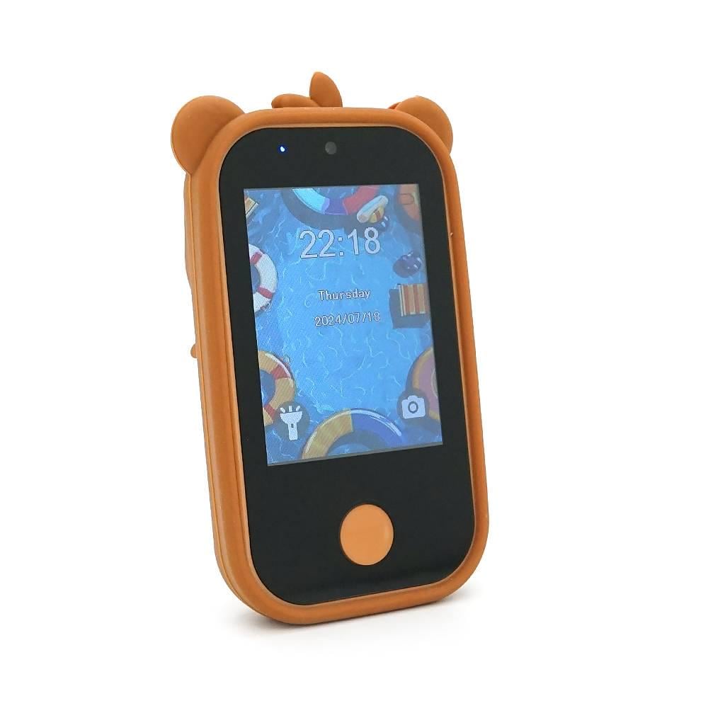 Фотоапарат дитячий Q13 2 камери MP3-плеєр інтегровані ігри екран IPS 2,8'' Type-C Brown (27210)