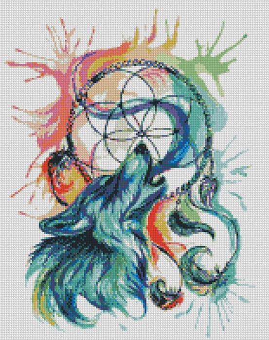 Алмазная мозаика Идейка Сказочные сны 40x50 см (AM6053)