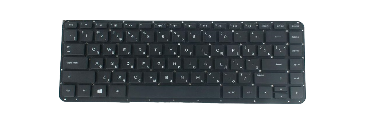 Клавиатура для ноутбука HP Pavilion 14z-B000 матовая (697904-251)