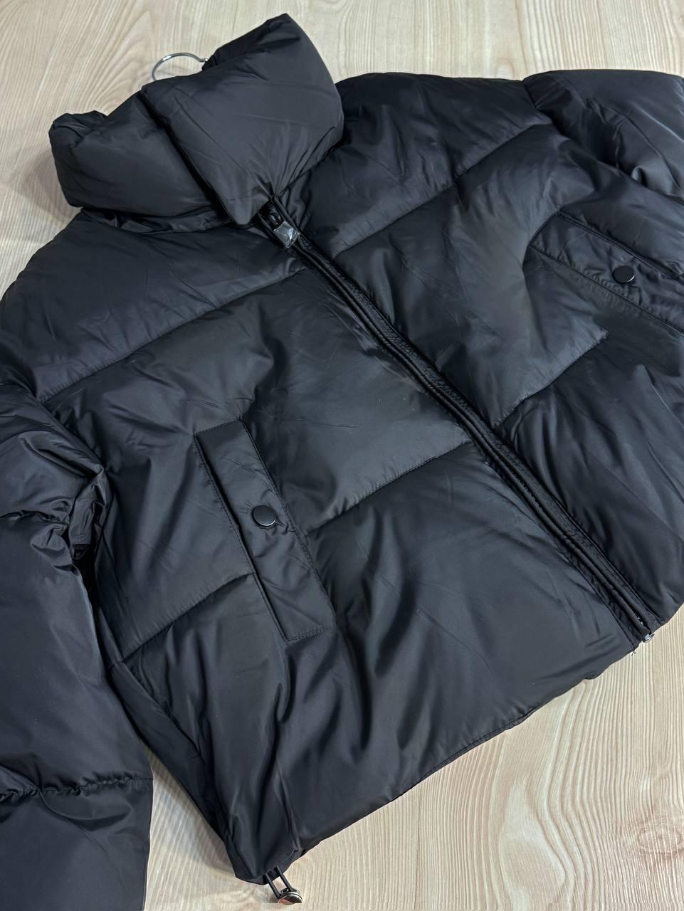 Куртка женская LADY YEP 10043 короткая на молнии с воротником р. 44 Черный (4826) - фото 3 Куртка женская LADY YEP 10043 короткая на молнии с воротником р. 44 Черный (4826) - фото 3