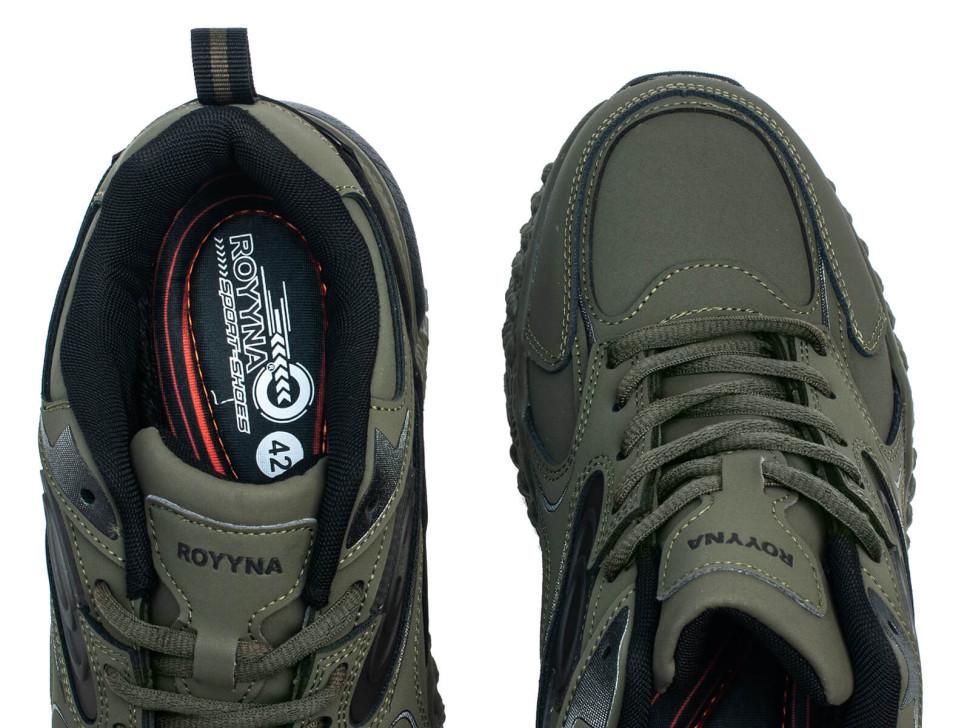 Кросівки Royyna 7243039 р. 44 Оливковий (22904) - фото 4 Кросівки Royyna 7243039 р. 44 Оливковий (22904) - фото 4