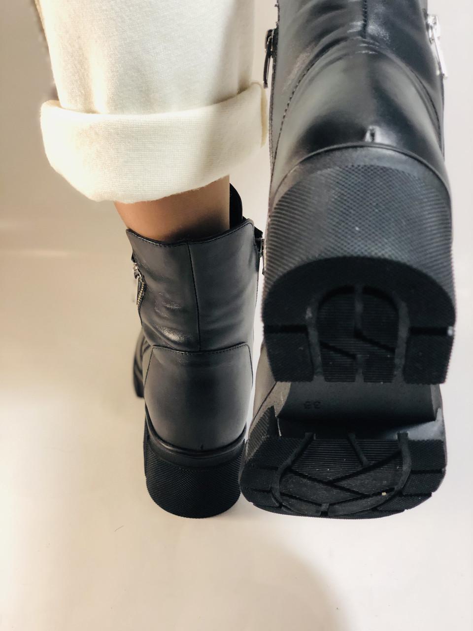 Ботинки женские зимние Mario Muzi р. 40 25,5 см Черный (2402) - фото 8