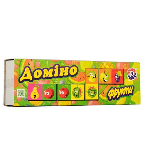 Игра настольная ТехноК Домино фрукты (3336)