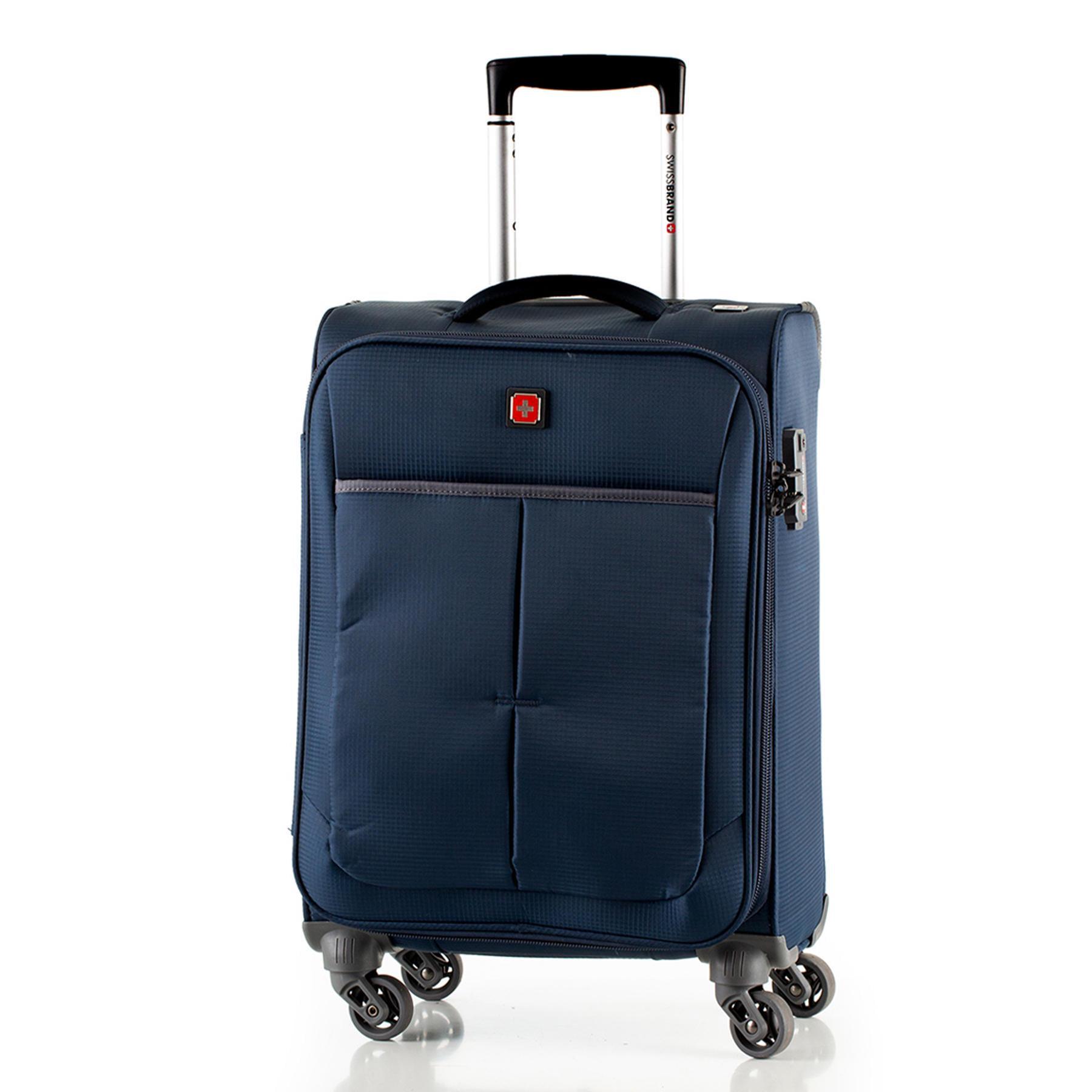 Чемодан Swissbrand Silkeborg S Navy (SWB_LLSIL940S)