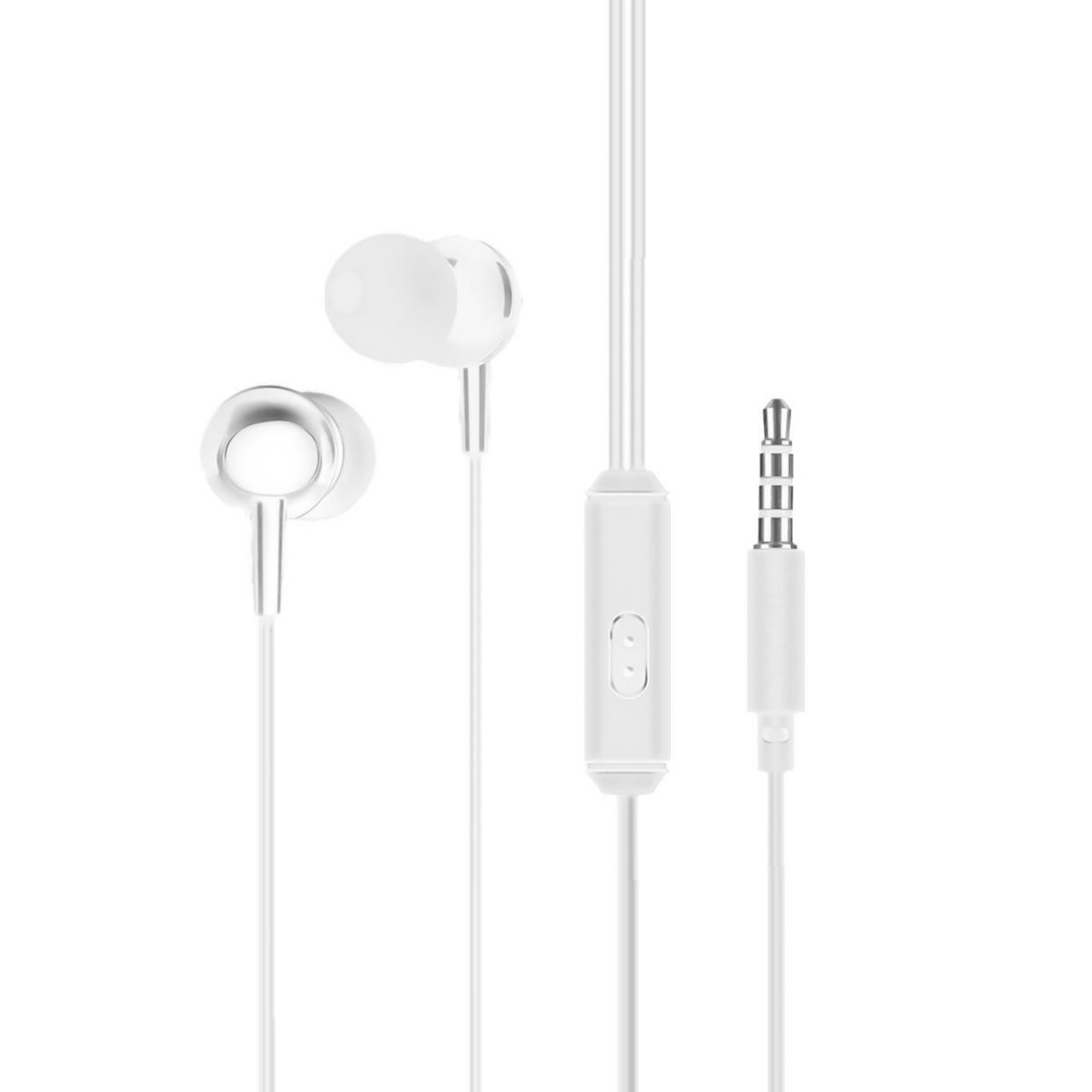 Навушники Hoco M14 initial sound universal earphones з мікрофоном White