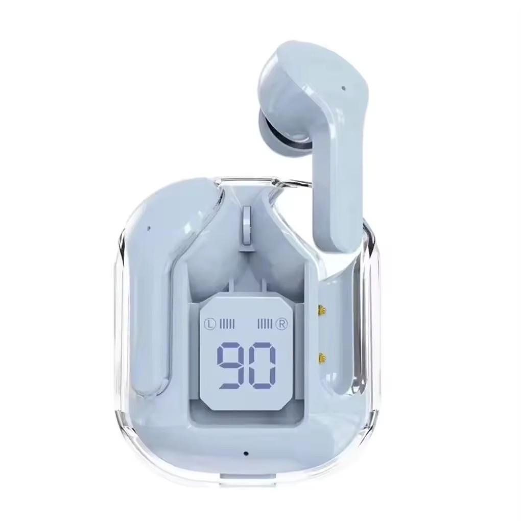 Наушники T2 TWS с цифровым дисплеем и Hi-Fi звуком Синий (2674166597)