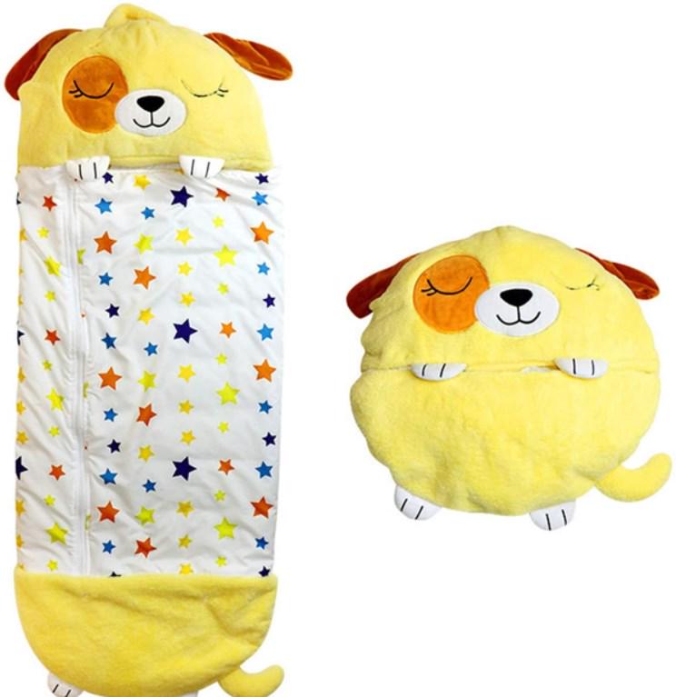 Спальный мешок-игрушка Sleeping Bag Happy Nappers Dog 3в1 на молнии 130 см (22138559) - фото 2